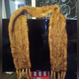 Vintage Women's  Genuine Mink Stole Or scarf